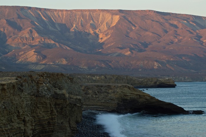 The Pacific coast of Baja, Mexico.