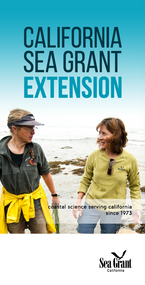 California Sea Grant Extension Program brochure cover