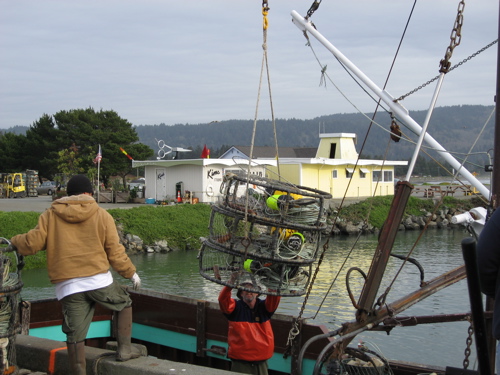 fishing boat and fisherman