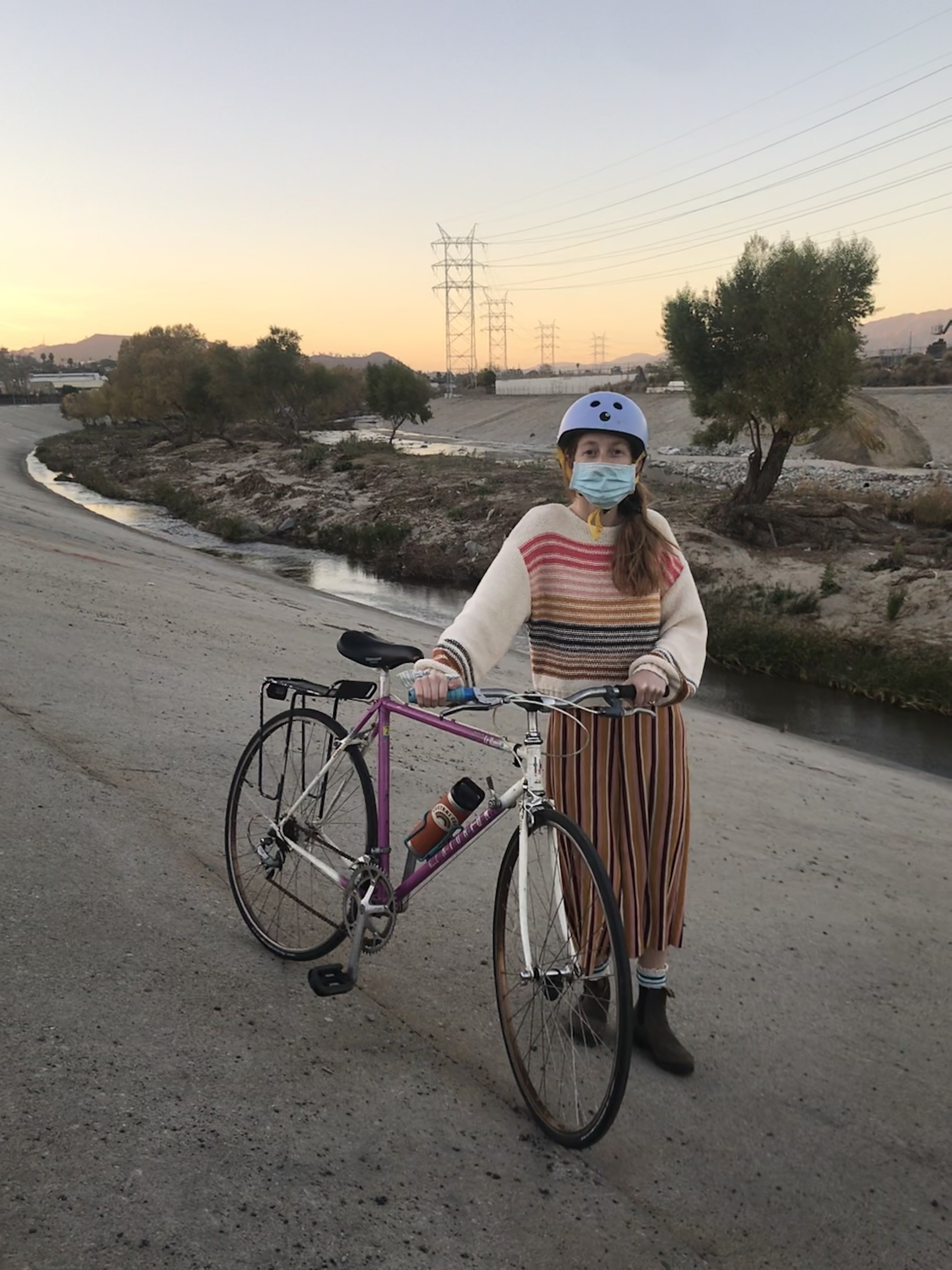 LA River Trail.