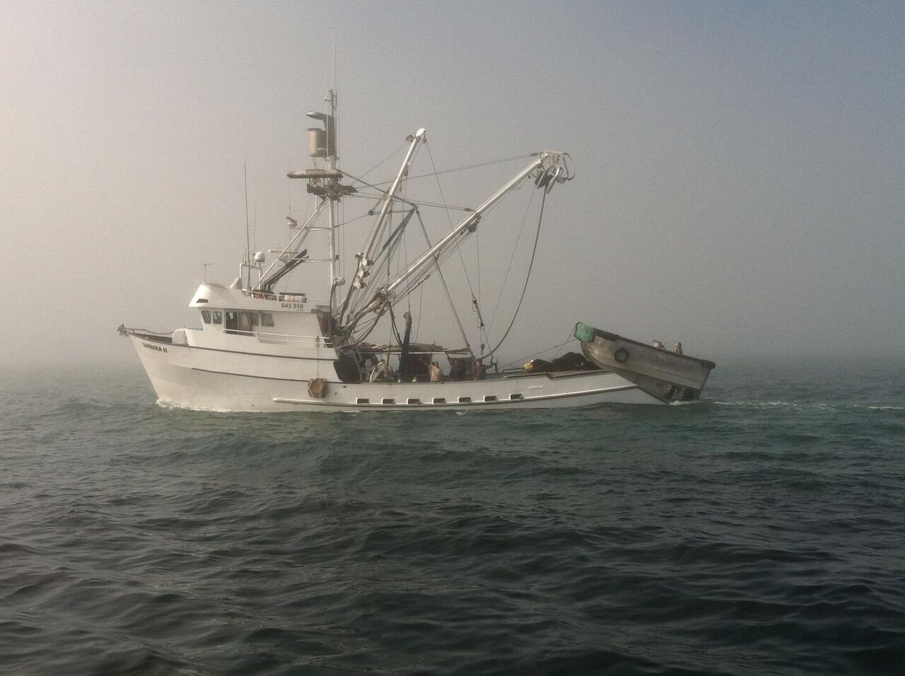 trawling fishing vessel 