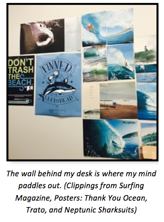 Image of ocean-themed posters