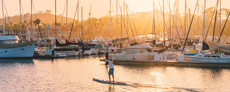 fishing boats in santa barbara - Credit: OC Gonzalez on Unsplash