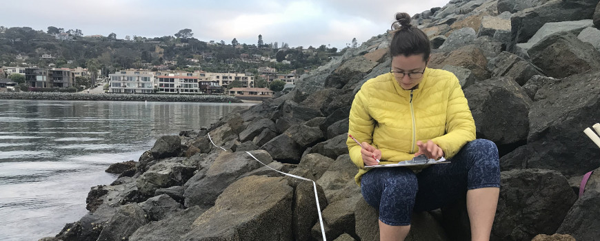 Data collection in San Diego Bay. 